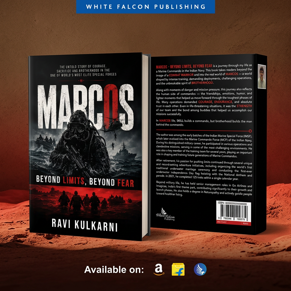 MARCOS: Beyond Limits, Beyond Fear — front and back covers
